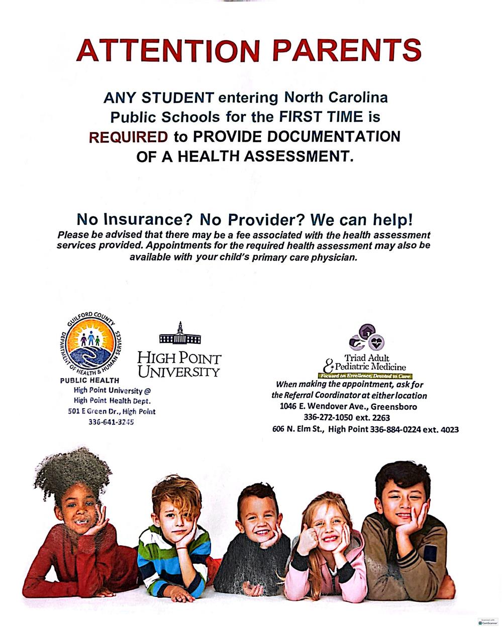 Health Assessment Information